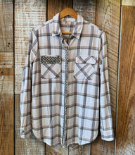 Load image into Gallery viewer, Free People Flannel Shacket, Size Small
