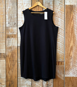 NWT Eileen Fisher Cotton Jersey Knit Dress, Size XL