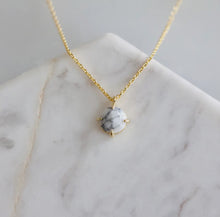 Load image into Gallery viewer, Mesa Blue White Turquoise Necklace
