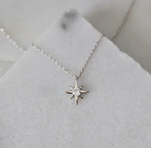 Mini Star Necklace CZ