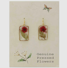 Load image into Gallery viewer, Pressed Flowers Earrings
