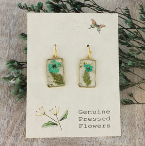 Pressed Flowers Earrings