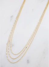 Load image into Gallery viewer, Delicate 3 Layered Necklace
